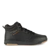 Baskets NOIR Homme Motif Uni A Enfiler