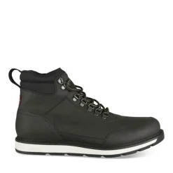 Baskets NOIR Homme Motif Uni A Enfiler