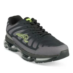 Baskets NOIR Homme Motif Uni Lacets