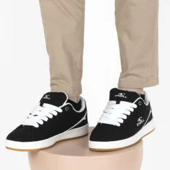 Baskets NOIR Homme Motif Uni Lacets
