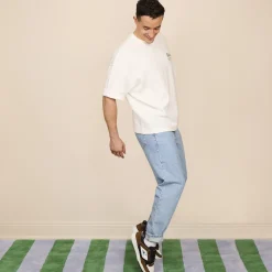 Baskets NOIR Homme Motif Uni Lacets