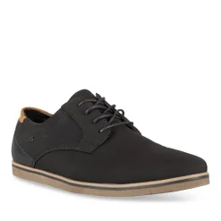 Baskets NOIR Homme Motif Uni A Enfiler
