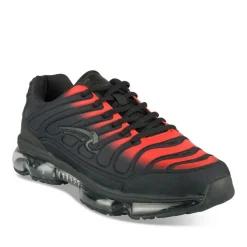 Baskets NOIR Homme Motif Uni Lacets