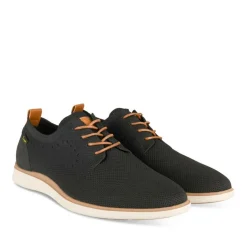 Baskets NOIR Homme Motif Uni Lacets