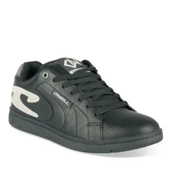 Baskets NOIR Homme Motif Uni Lacets