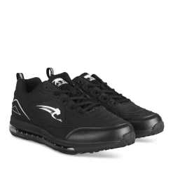 Baskets NOIR Homme Motif Uni Lacets