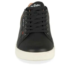 Baskets NOIR Homme Motif Uni Lacets