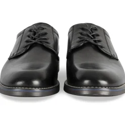 Baskets NOIR Homme Motif Uni Lacets