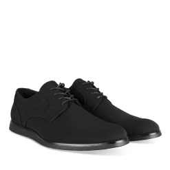 Baskets NOIR Homme Motif Uni Lacets