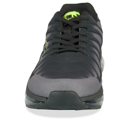 Baskets NOIR Homme Motif Uni Lacets