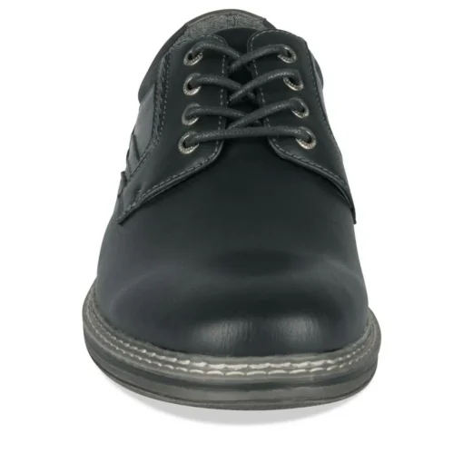 Baskets NOIR Homme Motif Uni Lacets