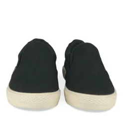 Baskets NOIR Homme Motif Uni A Enfiler