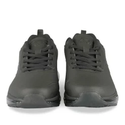 Baskets NOIR Homme Motif Uni Lacets