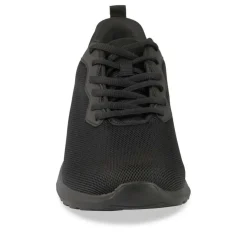 Baskets NOIR Homme Motif Uni Lacets