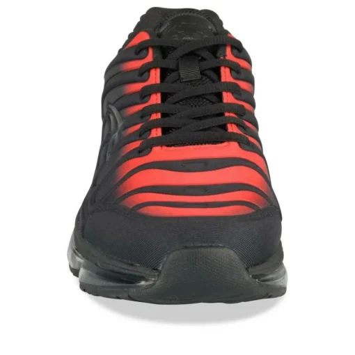 Baskets NOIR Homme Motif Uni Lacets