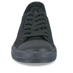 Baskets NOIR Homme Motif Uni Lacets