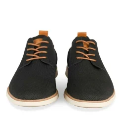 Baskets NOIR Homme Motif Uni Lacets