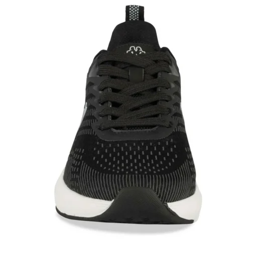 Baskets NOIR Homme Motif Uni Lacets