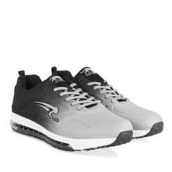 Baskets NOIR Homme Motif Uni Lacets
