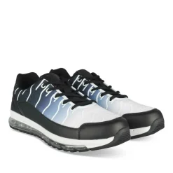 Baskets NOIR Homme Motif Uni Lacets