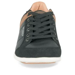 Baskets NOIR Homme Motif Uni Lacets