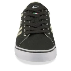 Baskets NOIR Homme Motif Uni Lacets
