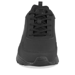 Baskets NOIR Homme Motif Uni Lacets