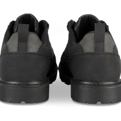 Baskets NOIR Homme Motif Uni Lacets