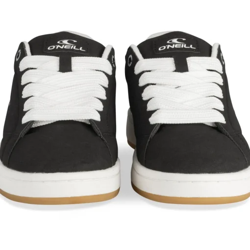 Baskets NOIR Homme Motif Uni Lacets
