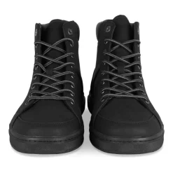 Baskets NOIR Homme Motif Uni A Enfiler
