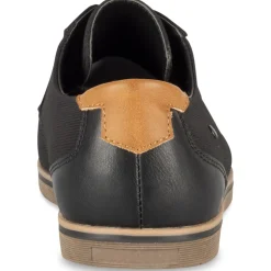 Baskets NOIR Homme Motif Uni A Enfiler