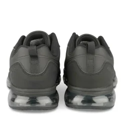Baskets NOIR Homme Motif Uni Lacets