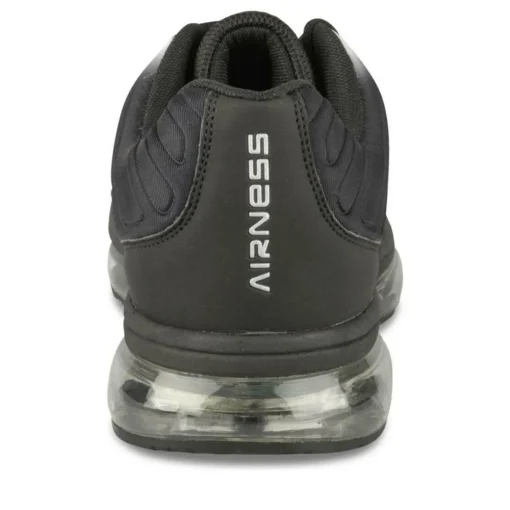 Baskets NOIR Homme Motif Uni Lacets