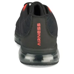 Baskets NOIR Homme Motif Uni Lacets