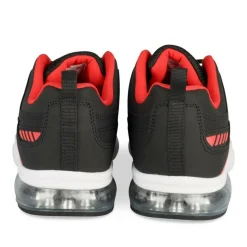 Baskets NOIR Homme Motif Uni Lacets