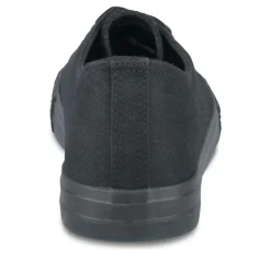 Baskets NOIR Homme Motif Uni Lacets