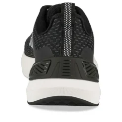 Baskets NOIR Homme Motif Uni Lacets
