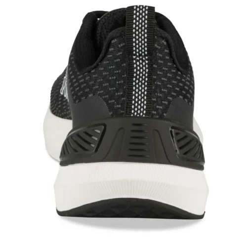Baskets NOIR Homme Motif Uni Lacets