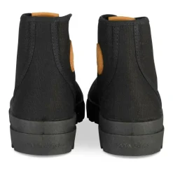 Baskets NOIR Homme Motif Uni Lacets