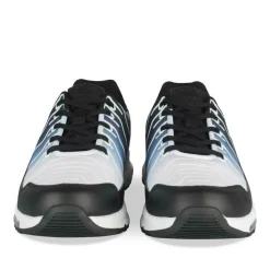 Baskets NOIR Homme Motif Uni Lacets