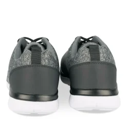 Baskets NOIR Homme Motif Uni Lacets