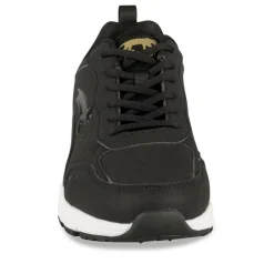 Baskets NOIR Homme Motif Uni Lacets