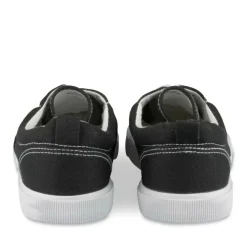 Baskets NOIR Homme Motif Uni Lacets