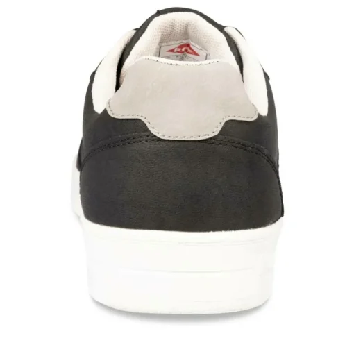 Baskets NOIR Homme Motif Uni Lacets