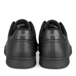 Baskets NOIR Homme Motif Uni A Enfiler