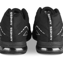 Baskets NOIR Homme Motif Uni Lacets