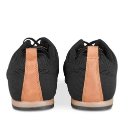 Baskets NOIR Homme Motif Uni Lacets