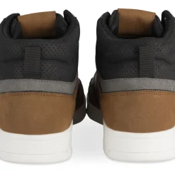 Baskets NOIR Homme Motif Uni Lacets