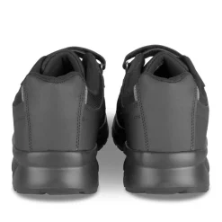 Baskets NOIR Homme Motif Uni Lacets