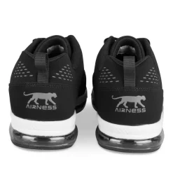 Baskets NOIR Homme Motif Uni Lacets